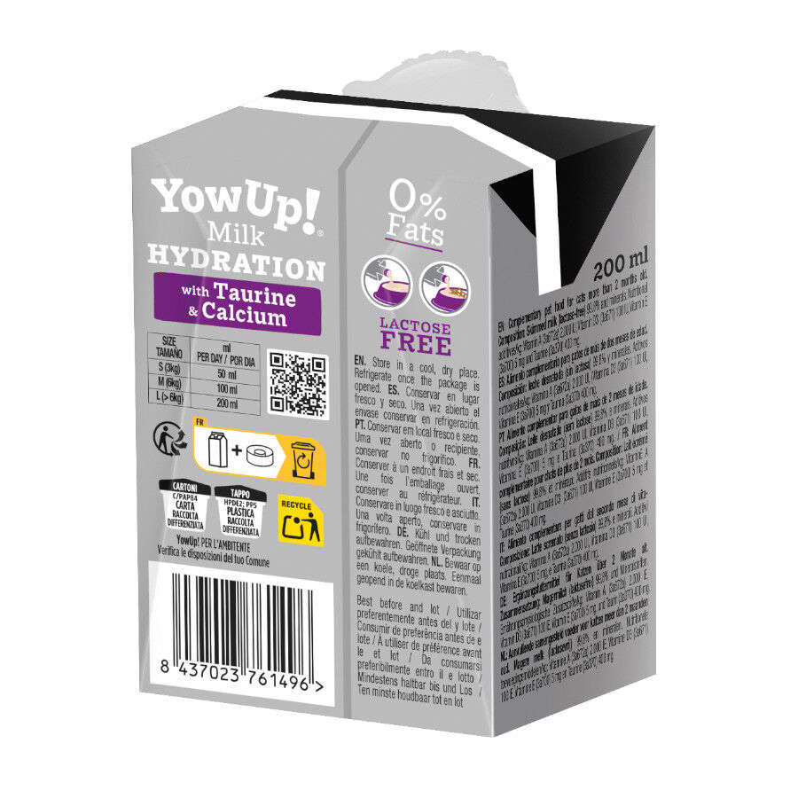 200 ml YowUp! Special Bones Leche sin lactosa para gatos, , large indicador imagen numero 3