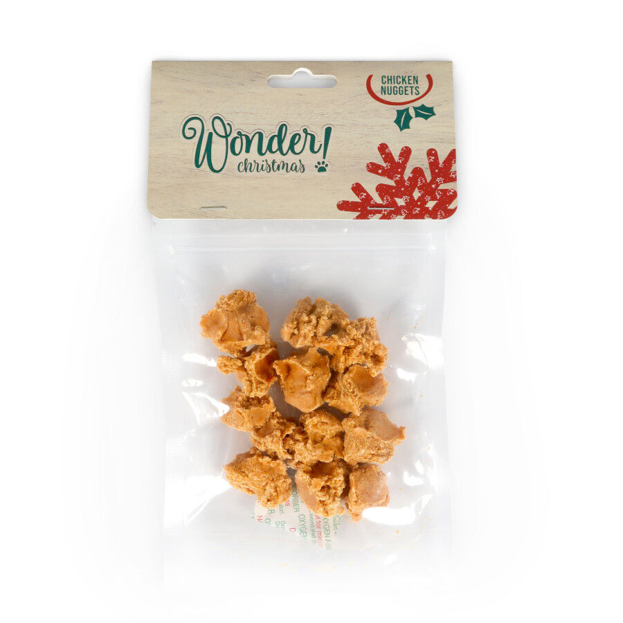80 g Wonder Christmas Nuggets de Pollo Navide&ntilde;os para perros, , large indicador imagen numero 3