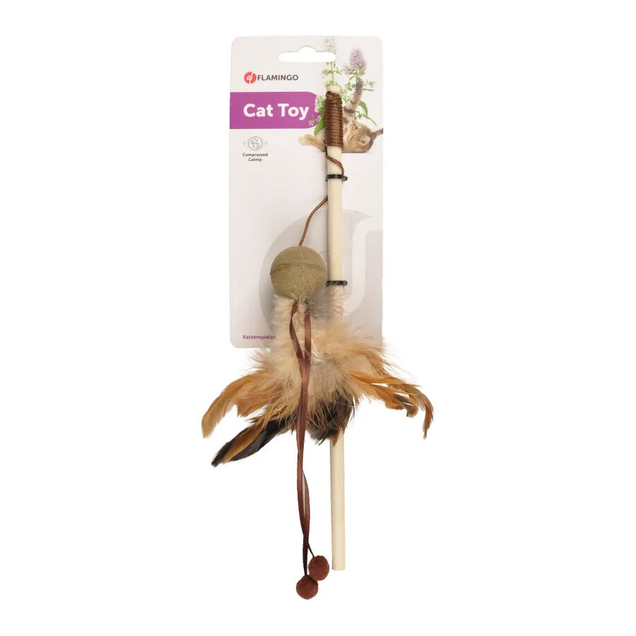 Flamingo Penken Ca&ntilde;a con Plumas para gatos, , large indicador imagen numero 2