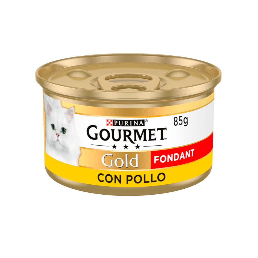 85 g Gourmet Gold Fondant Pollo en Pat&eacute; lata para gatos, , large Imagen numero 1