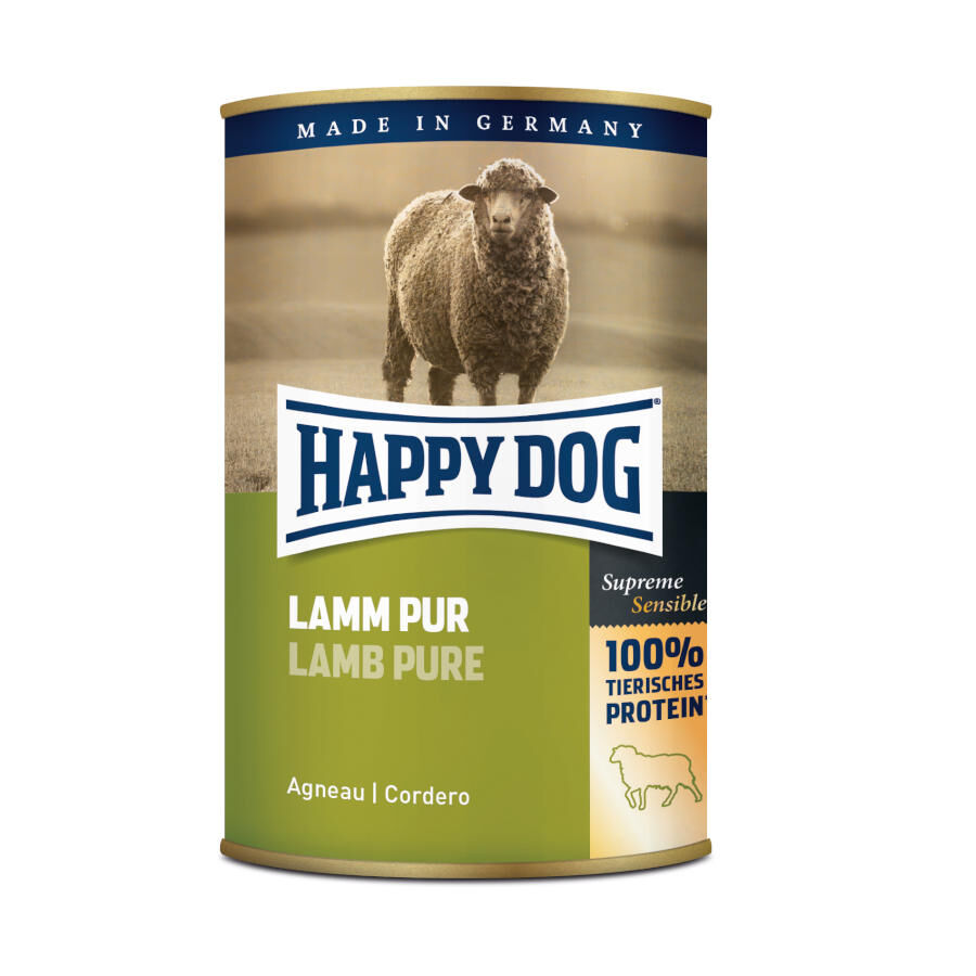 400 g Happy Dog Pure Cordero lata, , large indicador imagen numero 2