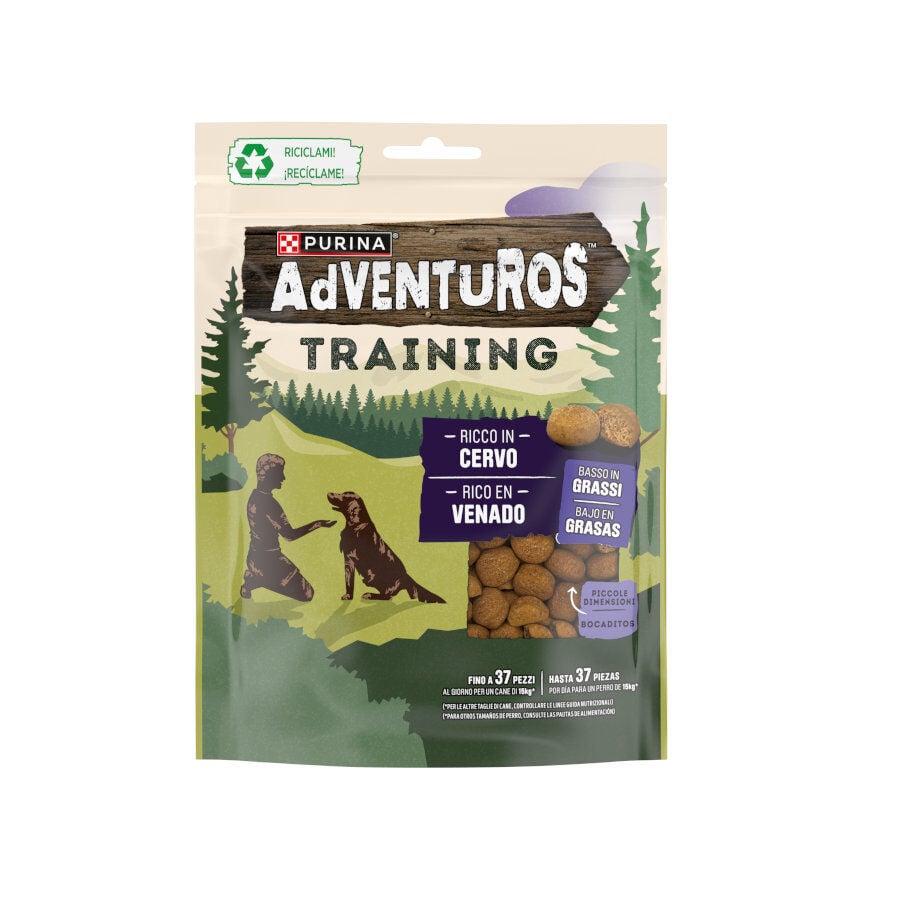 115 g Adventuros Training Bocaditos de Venado para perros, , large indicador imagen numero 1