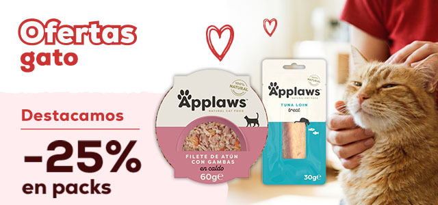 Applaws: -25% en selección de comida húmeda y snacks para gato