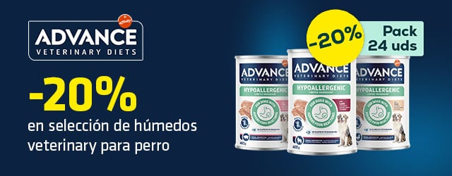 Advance: -20% en la selección de comida húmeda para perro