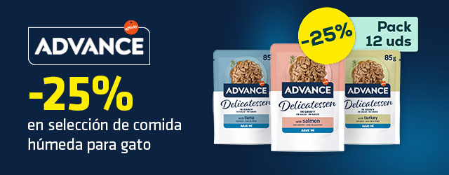 Advance Delicatessen: -25% en selección de comida húmeda para gato