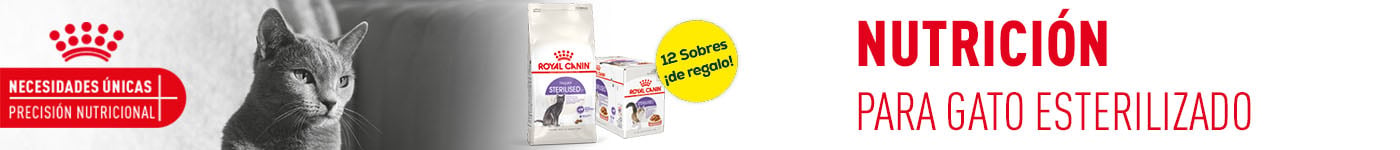 Royal Canin: Hasta 12  bolsitas de regalo con selección de pienso para gato esterilizado