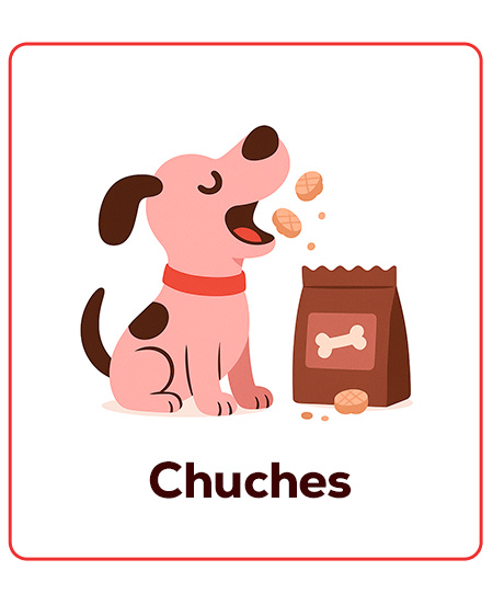 Chuches y premios para empezar con su adiestramiento desde el primer día